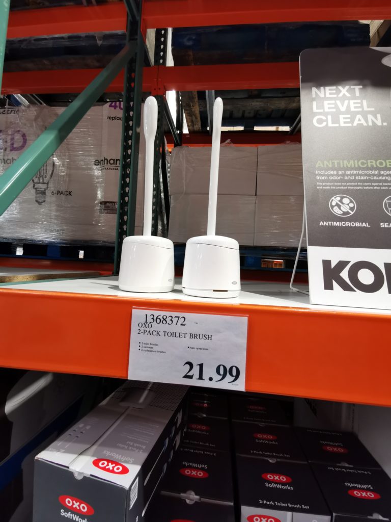 OXO Toilet Brush and Canister Set, 2pack CostcoChaser