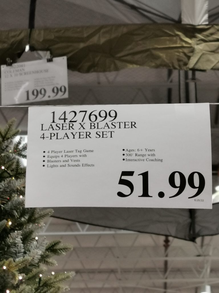 Laser X Blaster 4Player Set CostcoChaser