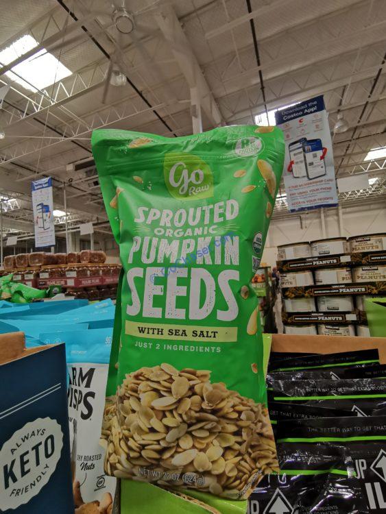GO Raw Organic Sprouted Pumpkin Seeds 22 Ounce Bag