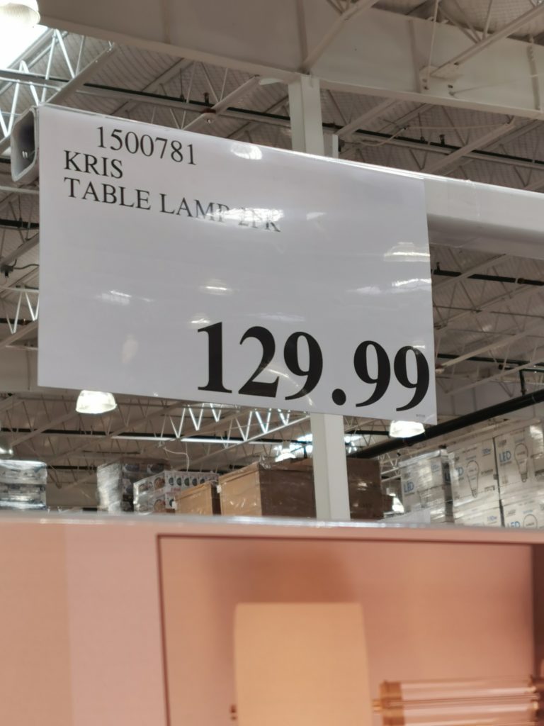 Costco1500781KrisGlassTableLamptag CostcoChaser
