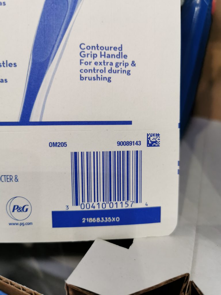 Costco1504777OralBCrossActionAdvancedToothbrushbar CostcoChaser