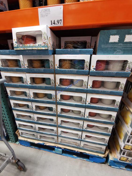 Costco1528858SeaSandGlassJarCandlesall CostcoChaser
