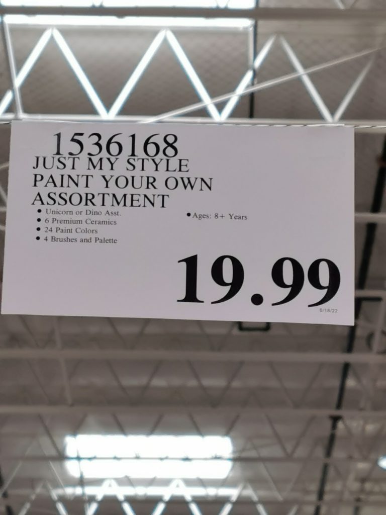 Just My Style Paint Your Own Assortment CostcoChaser