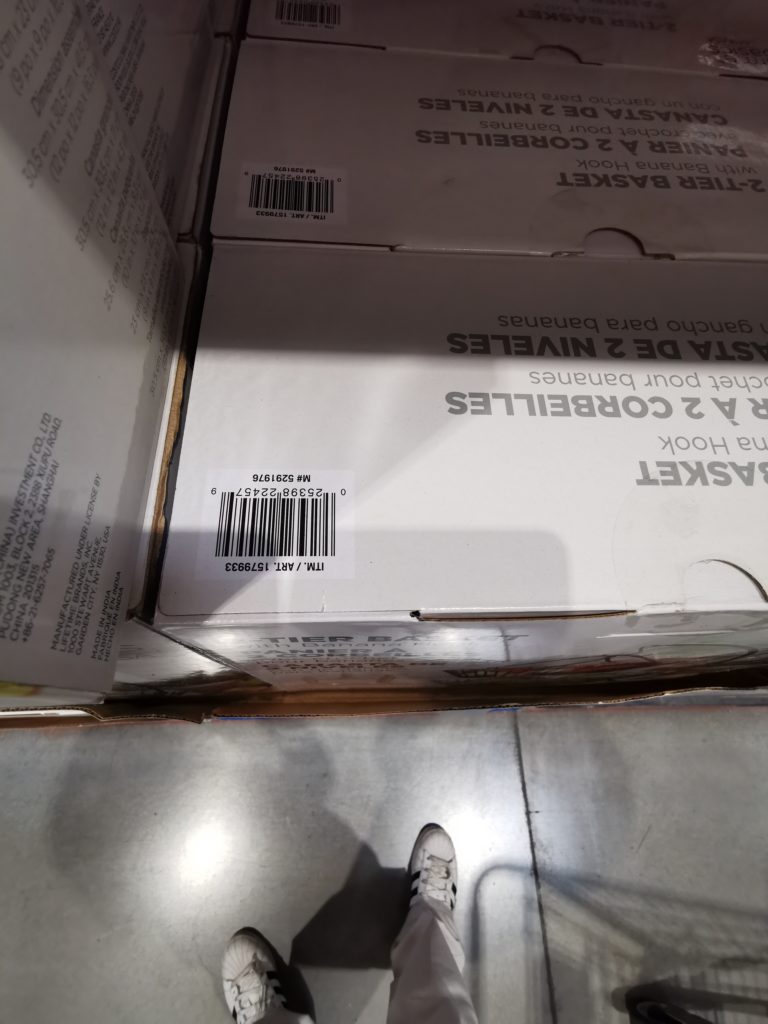 Costco1579933GourmetBasicsbyMikasaTwoTierBasketwithBanana