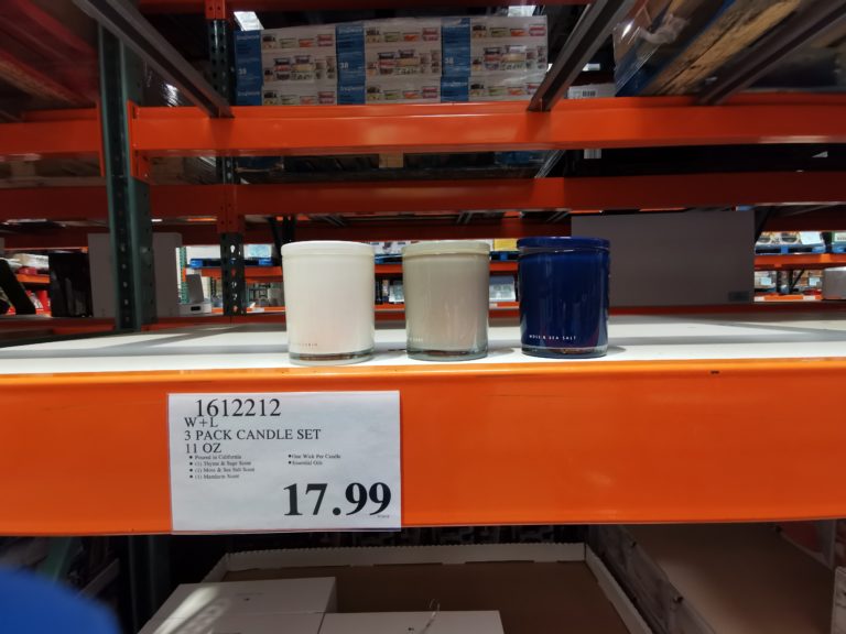 W+L 3 pack Candle Set, 11 OZ CostcoChaser