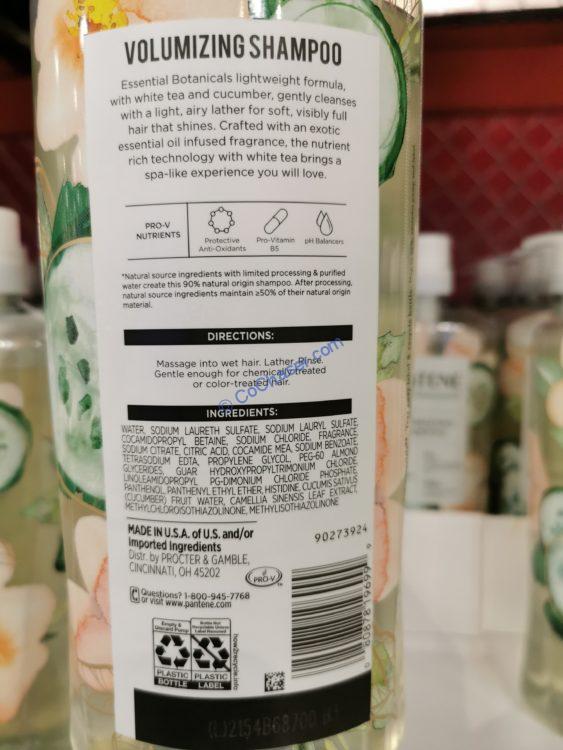 Costco1660613PanteneEssentialBotanicalsVolumizingShampoobar