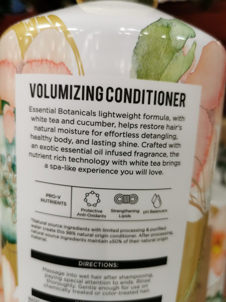 Costco1660636PanteneEssentialBotanicalsVolumizingConditioner2