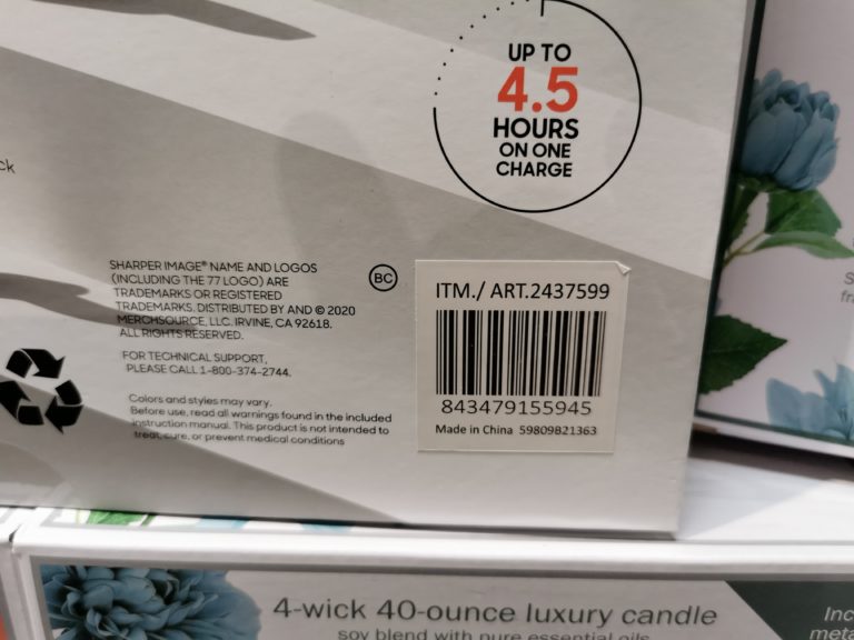 Costco2437599SharperImagePowerPercussionDeepTissueMassagerbar