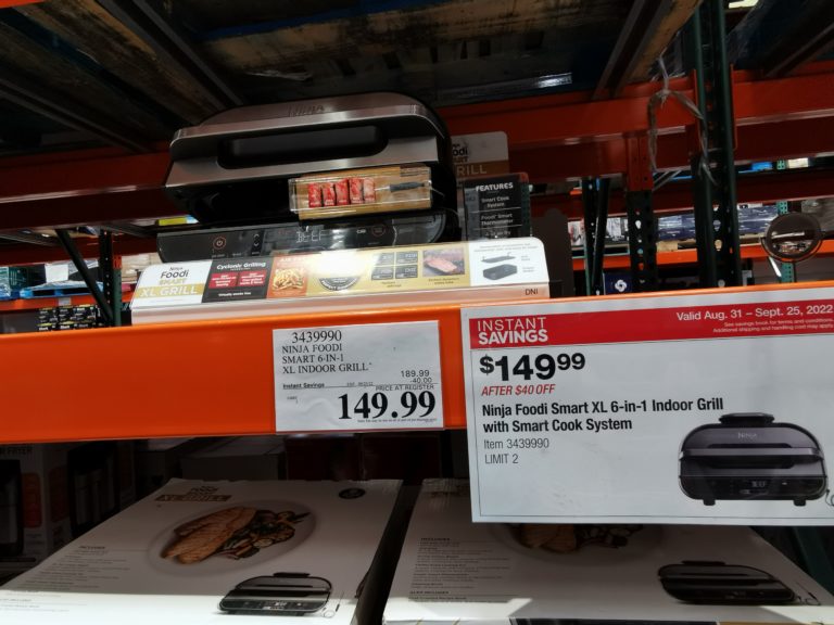 Ninja Foodi Smart XL 6in1 Indoor Grill with Smart Cook System