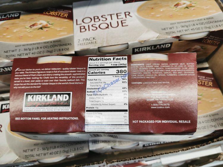 Costco833995KirklandSignatureLobsterBisque2 CostcoChaser