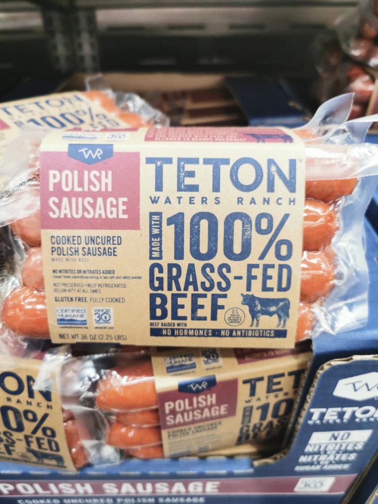 Teton Water Ranch Polish Sausage 36 Ounce Package CostcoChaser