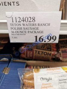 Costco-1124028-Teton-Water-Ranch-Polish-Sausage-tag