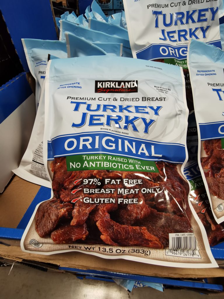 Costco1259073KirklandSignatureTurkeyJerky CostcoChaser