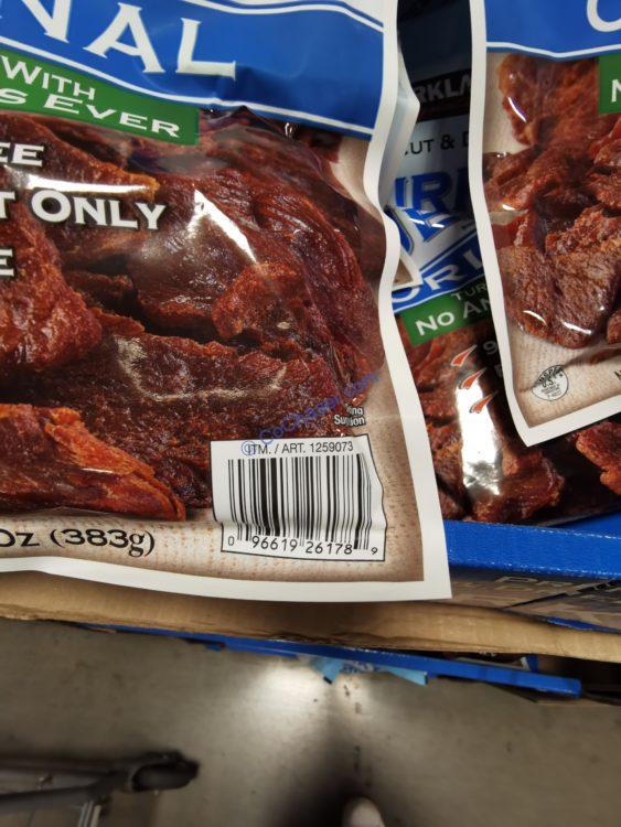 Costco1259073KirklandSignatureTurkeyJerkybar CostcoChaser