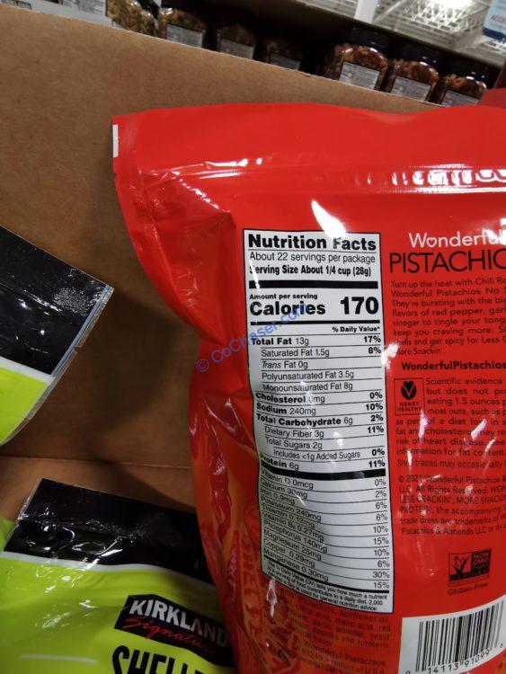 Costco1339657WonderfulPistachiosChiliRoastedchart CostcoChaser