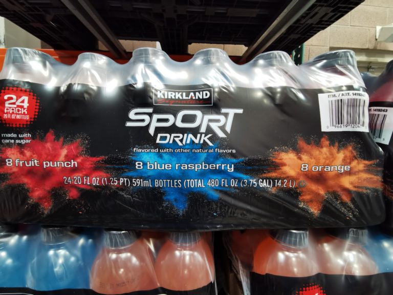 Kirkland Signature Sport Drink 24/20 Ounce Bottles CostcoChaser