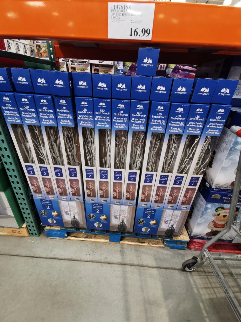 Evergreen 39″ LED Birch Branch, 2pack CostcoChaser