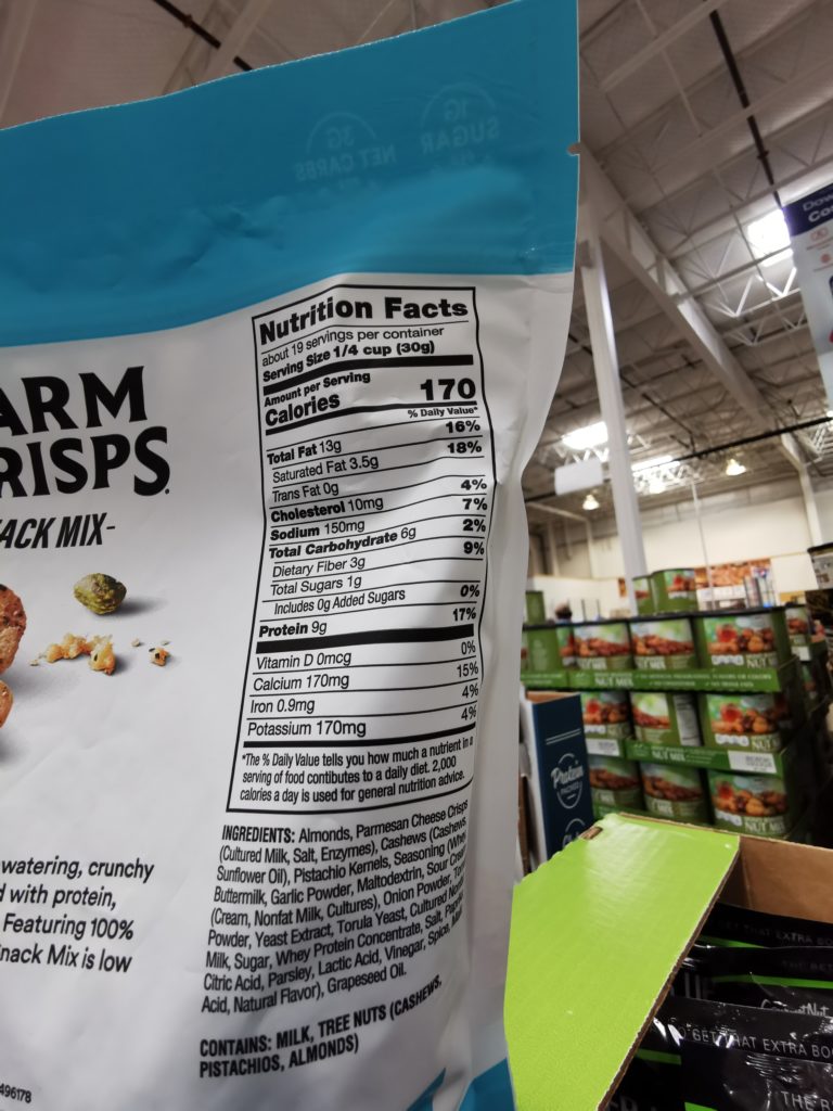 Costco1496178PARMCrispsRanchSnackMixchart CostcoChaser