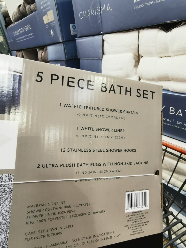 Costco1539535SilkHomeNuevaSpa5PCRoslynBathSet3 CostcoChaser
