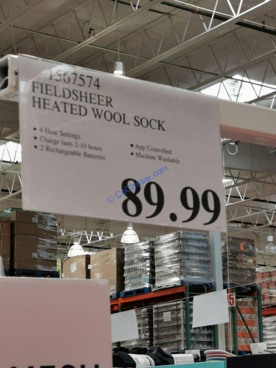 Fieldsheer Mobile Warming Unisex Heated Merino Wool Sock CostcoChaser