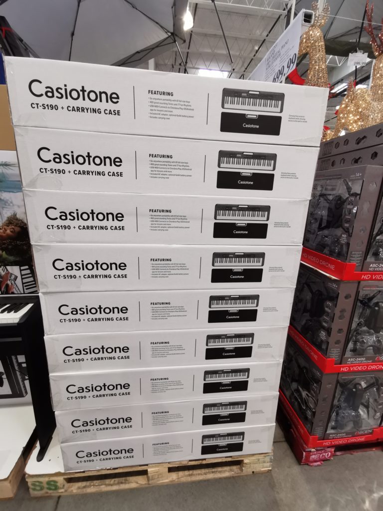 Costco1569686Casio61keyPortableKeyboardBundleall CostcoChaser