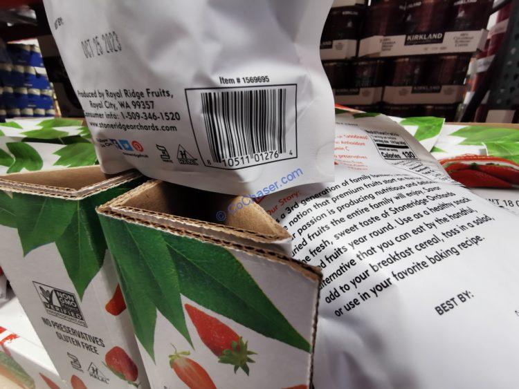 Costco1569695StoneridgeOrchardsDriedStrawberriesbar CostcoChaser
