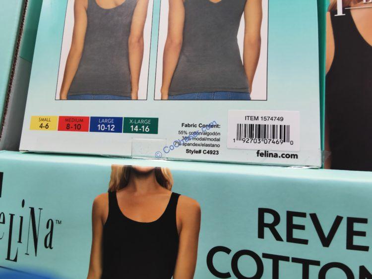 Costco1574756FelinaLadiesTankbar CostcoChaser