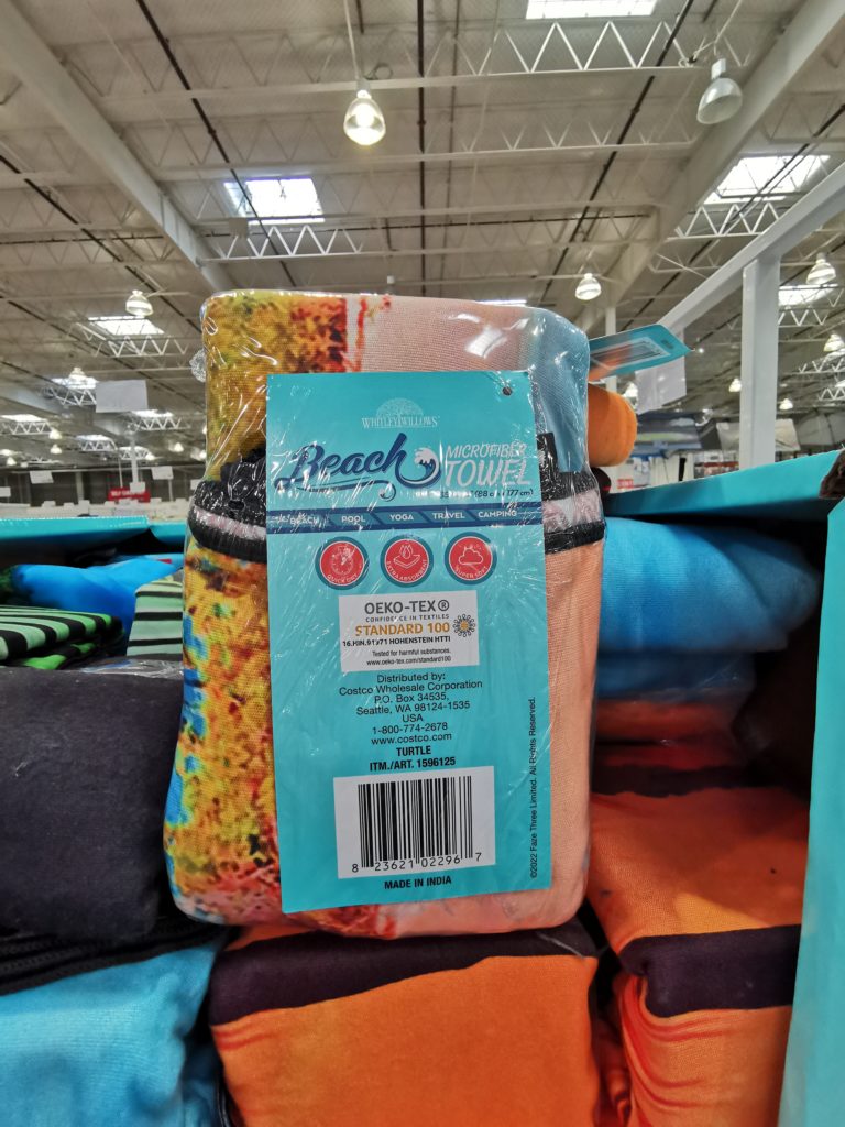 Costco1596125WhitleyWillowsMicrofiberBeachMultiPurposeTowe