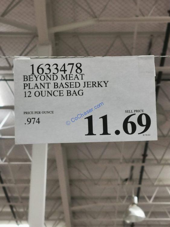 Costco1633478BeyondMeatPlantBasedJerkytag CostcoChaser