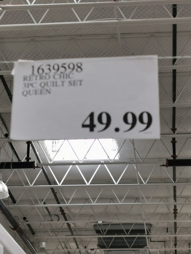 Costco16395991639598RETROChic3PCQuiltSettag1 CostcoChaser