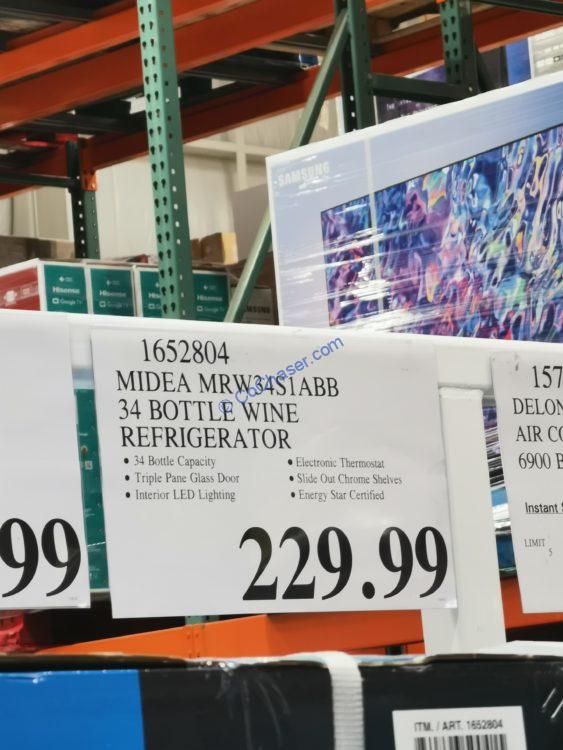 Costco1652804Midea34BottleWineRefrigeratortag CostcoChaser