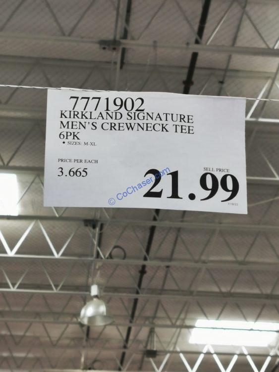 Costco7771902KirklandSignatureMensCrewNeckTeetag CostcoChaser