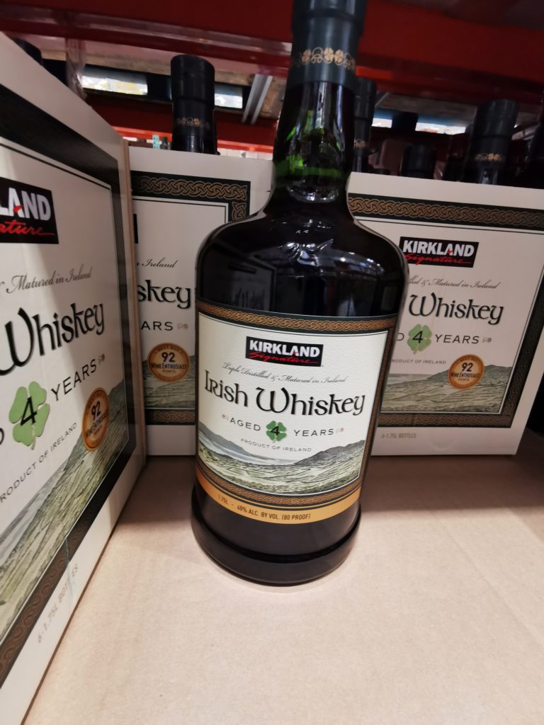 Costco1175355KirklandSignatureIrishWhiskeyIreland1 CostcoChaser
