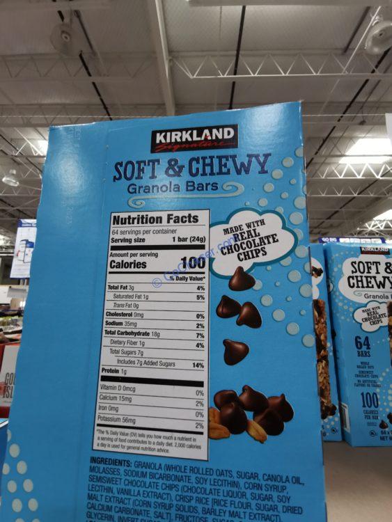 Costco1212860KirklandSignatureSoftChewyGranolaBarschart