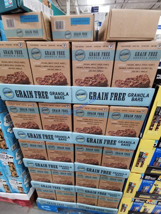 Costco1269005AutumnsGoldGrainFreeGranolaBarall CostcoChaser