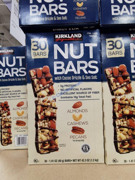 Kirkland Signature Nut Bars, 30-count Box