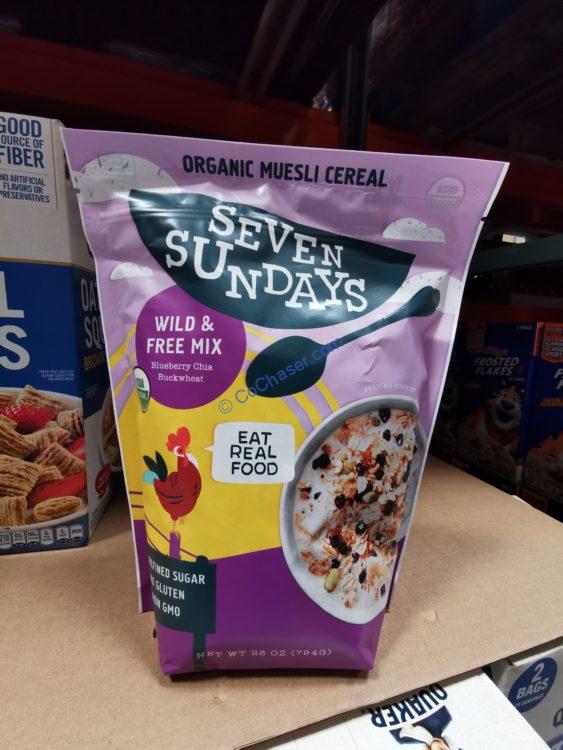 Seven Sundays Organic Blueberry Muesli 28 Ounce Bag
