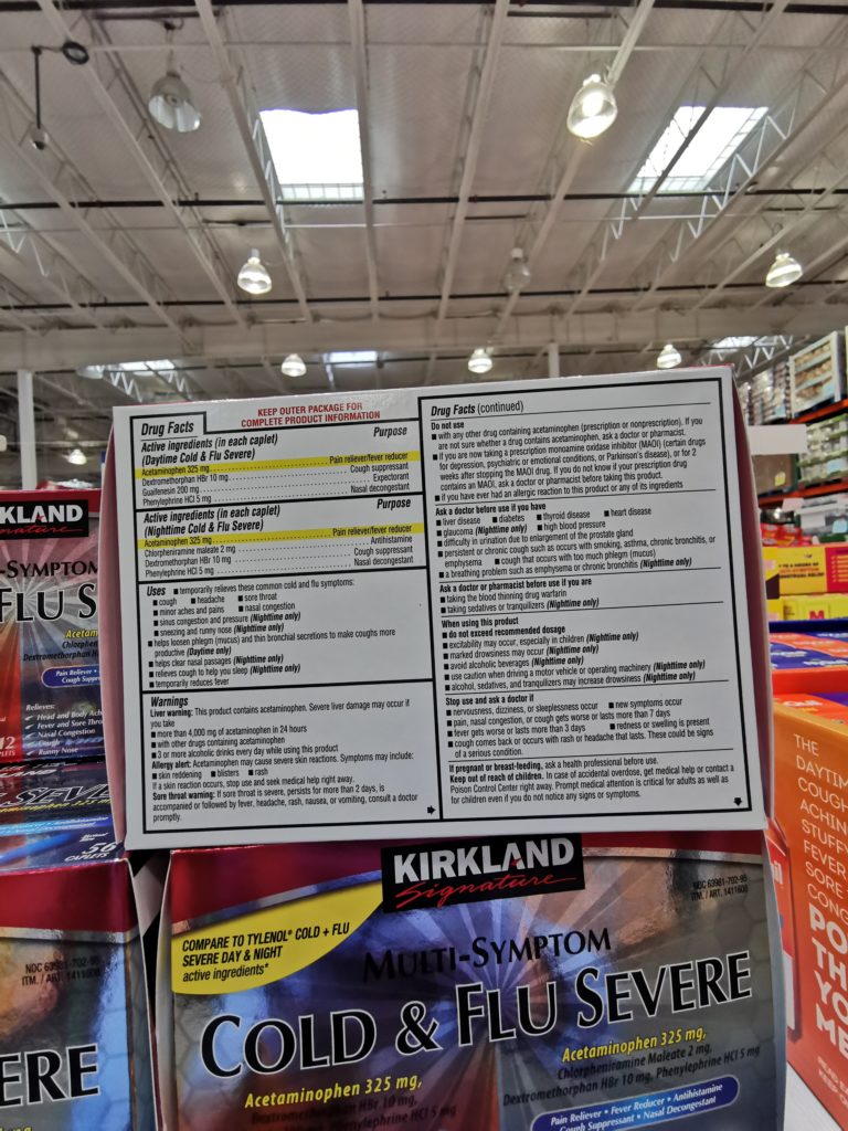 Costco1411608KirklandMultiSymptomColdFluSevere2 CostcoChaser