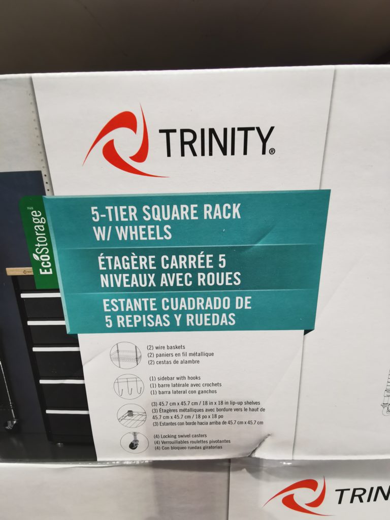 Costco1510159Trinity5TierSquareStorageRack2 CostcoChaser