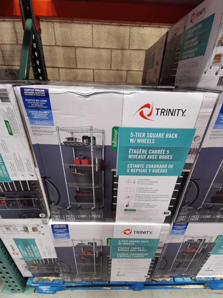 Costco1510159Trinity5TierSquareStorageRack4 CostcoChaser