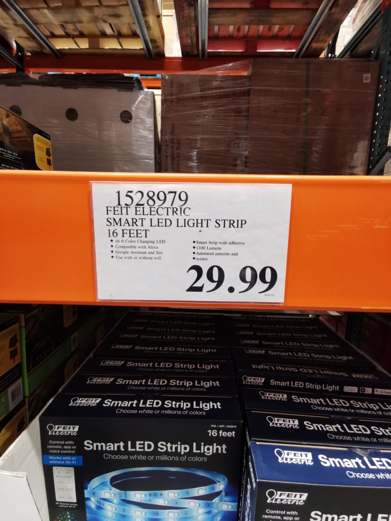 Costco1528979FeitElectricSmartLEDStripLighttag CostcoChaser