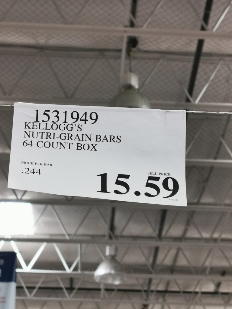 Costco1531949KelloggsNutriGrainBarstag CostcoChaser