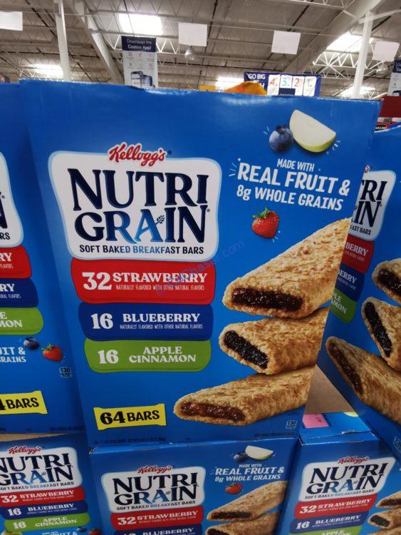 Kellogg’s Nutri-Grain Bars 64 Count Box