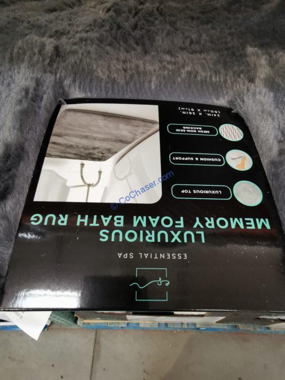 Costco1569176EssentialSpaBathMatFauxFurMemoryFoamMat2