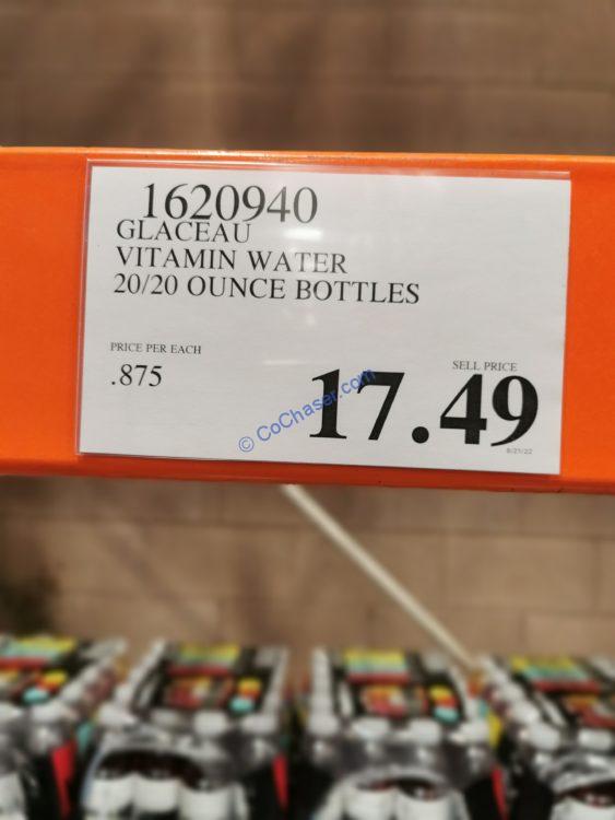 Costco1620940GlaceauVitaminWatertag CostcoChaser
