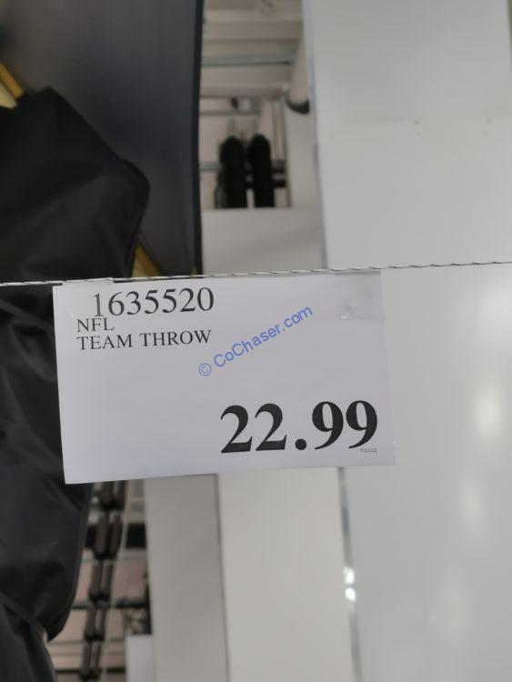 Costco1635520NFLTeamThrowBlankettag CostcoChaser
