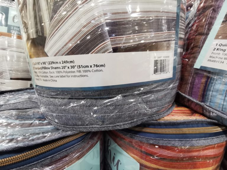 Costco16395991639598RETROChic3PCQuiltSet3 CostcoChaser