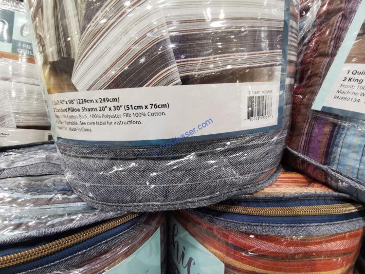 Costco16395991639598RETROChic3PCQuiltSet3 CostcoChaser
