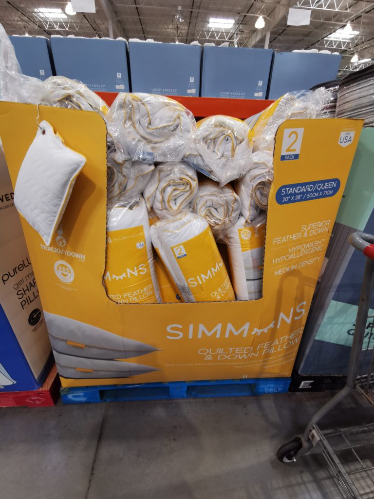 Costco1641626SimmonsFeatherDownPillowall CostcoChaser