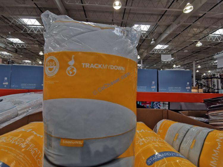 Simmons Feather & Down Pillow 2 Pack CostcoChaser